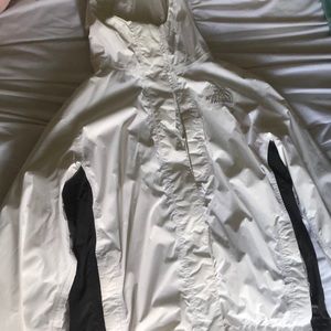 The north face black & white jacket